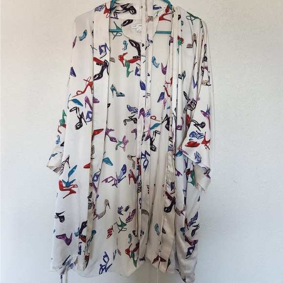 Silk Shades Other - Silk PJ Robe & Gown Set